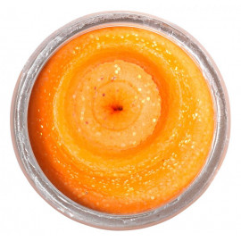 Berkley - Power Bait Extra Scent - Pstruhové Těsto - SÝR Oranžová + Glitter 50g