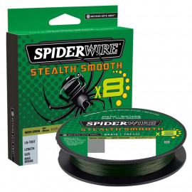 SPIDERWIRE - Pletená šňůra stealth smooth 8 - 0,11mm/10,3kg 150m