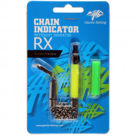 GIANTS FISHING Řetízkový Swinger Chain Indicator RX - Zelený/Žlutý