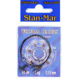 STAN-MAR wolframové lanko 45cm/5kg/0,15mm/2ks