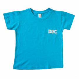 Tričko DOC-Fishing dětské s potiskem EVOLUTION - modrá, 10 let