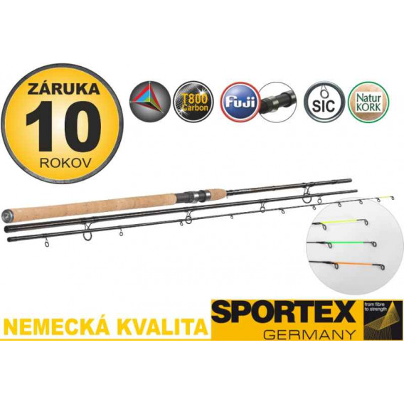 Sportex Xclusive Heavy Feeder NT 2ks: 150-220g, 390cm M80