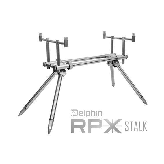 Hrazda pro 2 prúty Delphin RPX/TPX Silver-26 cm