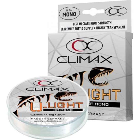 Silon Climax U-Light XR Mono transparent 200m 0,20mm/3,5kg
