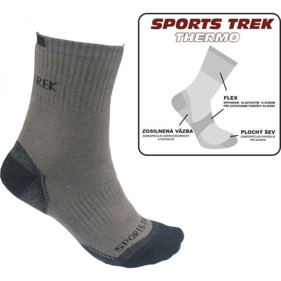 Thermo ponožky SPORTS Trek Thermo 41-43