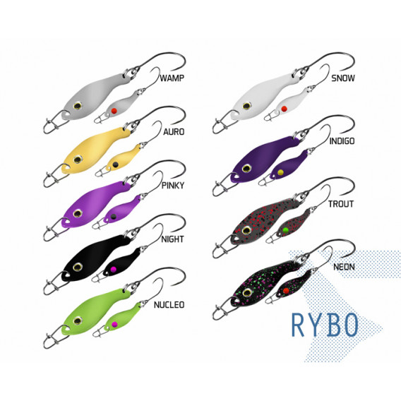 Plandavka Delphin RYBO-0.5g WAMP Hook 8