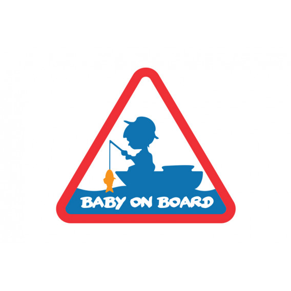 Nálepka BABY ON BOARD-