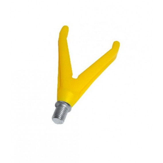 Daemons rohatinka plastová s čepem W3/8" žlutá varianta: přední "V"-D17002