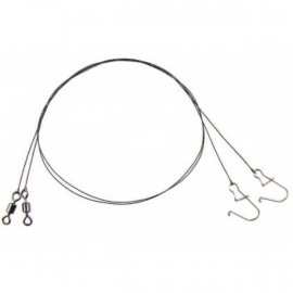Mistrall wolframové lanko pro lov dravců varianta: 15 cm/10 kg, 2ks/bal-MAM6313001