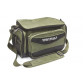 Mistrall rybářská taška s kapsami, 38x22x20 cm, zelená-MAM6009269