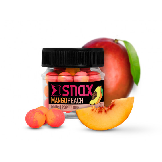 Nástraha D SNAX POP 10mm/20g-Mango-Broskev