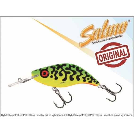 Wobler Sparky Shad SS4 barva GT