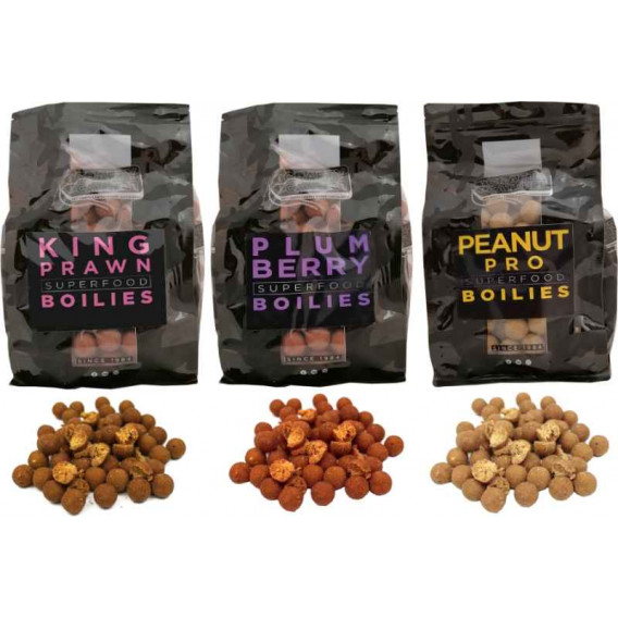 Super Food boilie 15mm 1kg Peanut Pro/Arašid Pro Boilie