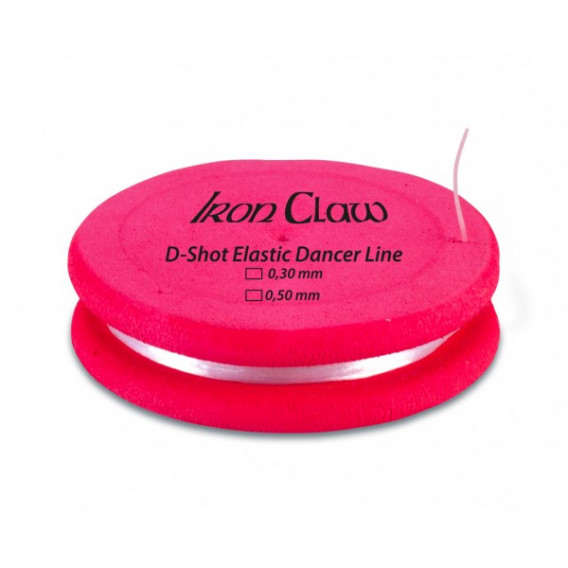 Iron Claw elastický vlasec D-Shot Elastic Dancer Line 0,50 mm 3 m-8677450