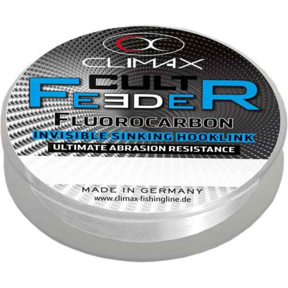 CLIMAX CULT Feeder Fluorocarbon - návazcový 25m 0,26mm / 5,0kg