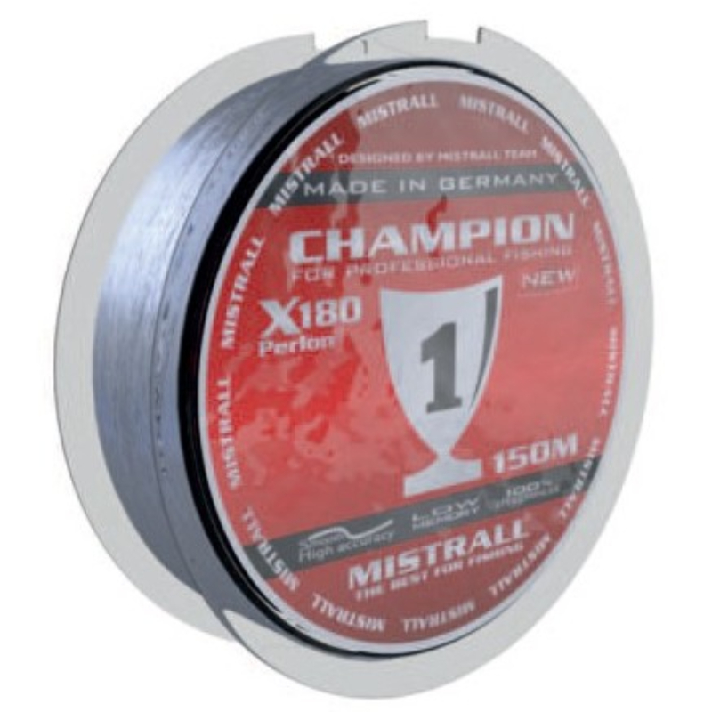 Mistrall vlasec Champion Strong 0,18mm 150m grey-MZM3200118