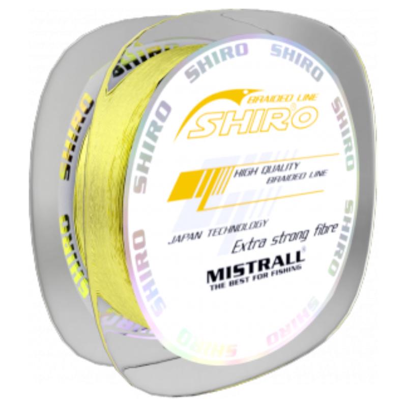 Mistrall šňůra Shiro braided line fluo 0,28mm 200m-MZM3423028
