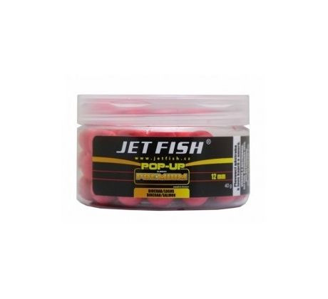 JetFish - Plovoucí boilies Premium clasicc POP-UP 12 mm/40g - CHILLI/ČESNEK