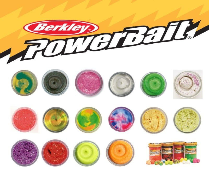 Berkley - Power Bait Extra Scent - Pstruhové Těsto - Sýr zelený + Glitter 50g