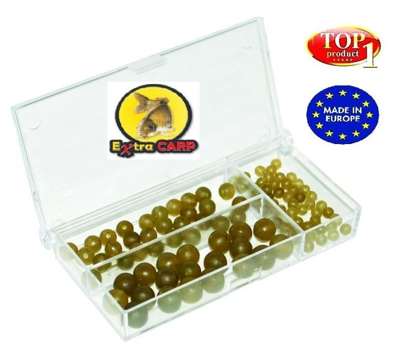 Extra Carp Rubber Beads Set - 100ks