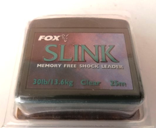 FOX - Monofil SLINK Memory free shock leader 30lb/25m