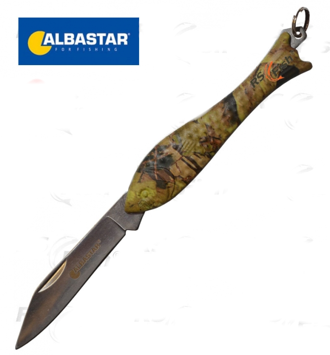 Nůž Albastar rybička camo 8743001