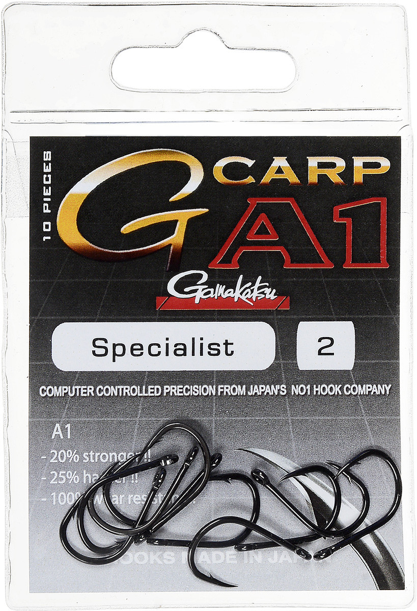 GAMAKATSU - Háčky G-Carp A1 Specialist vel.2