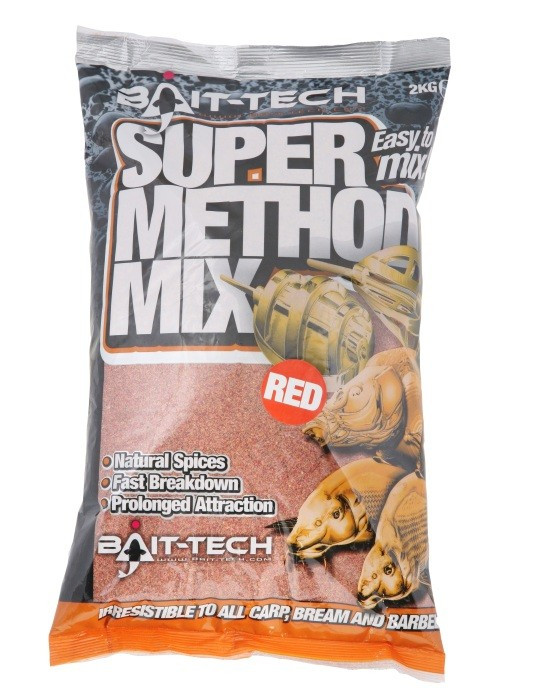 BaitTech Super Method Mix RED - 2kg