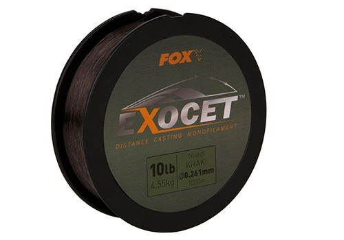 FOX - Exocet mono Trans KHAKI 0,261mm/10lb 1000m
