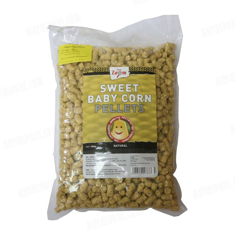 Carp Zoom Sweet Baby Corn Pellets NATURAL 2,5kg