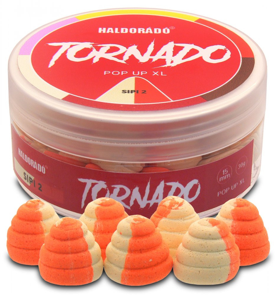 HALDORÁDÓ - Tornado POP UP XL 15mm - SIPI 2 pomeranč + skořice
