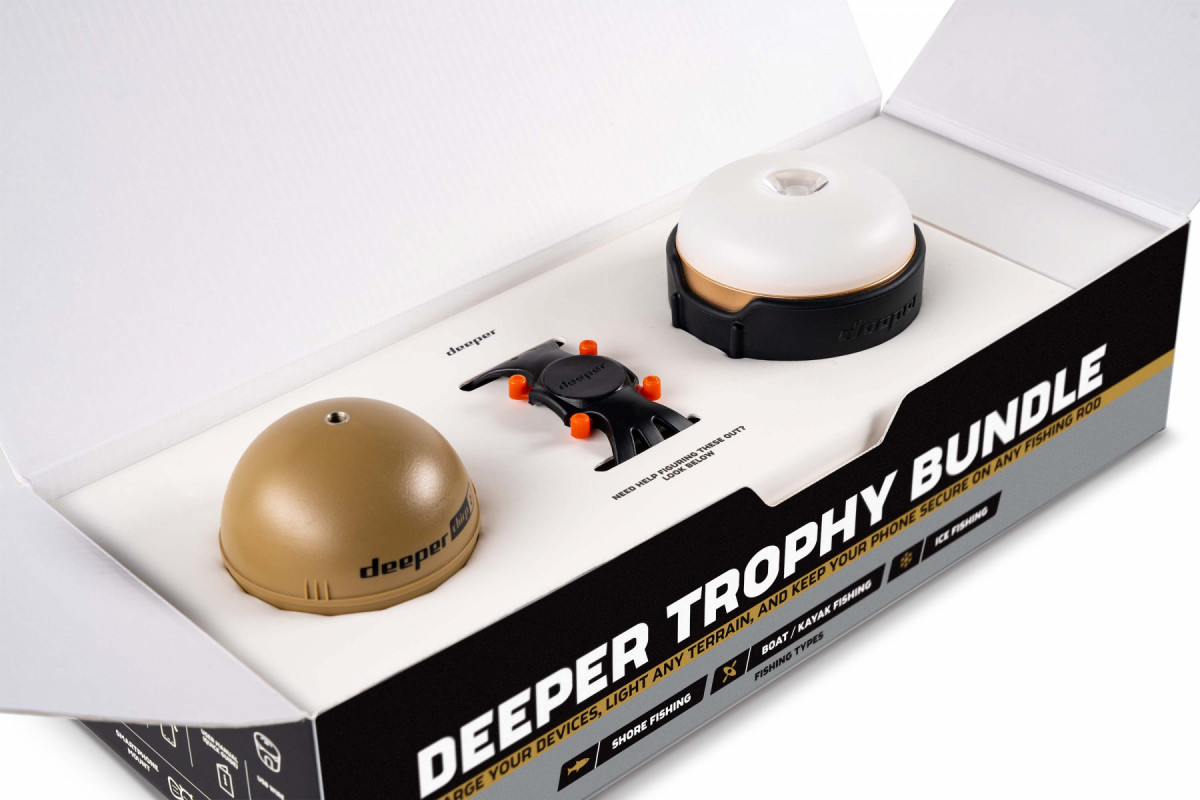 SONAR Deeper Trophy Bundle CHIRP+2