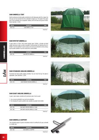 D.A.M. Deštník Iconic Umbrella 3m