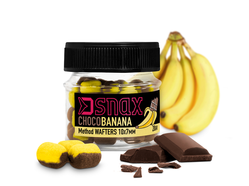 Nástraha D SNAX WAFT 7x5.5mm/20g-Čokoláda-Banán