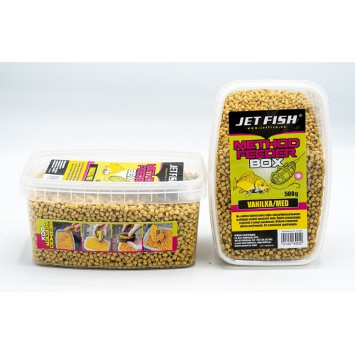 JETFISH - Method feeder box VANILKA/MED 500g
