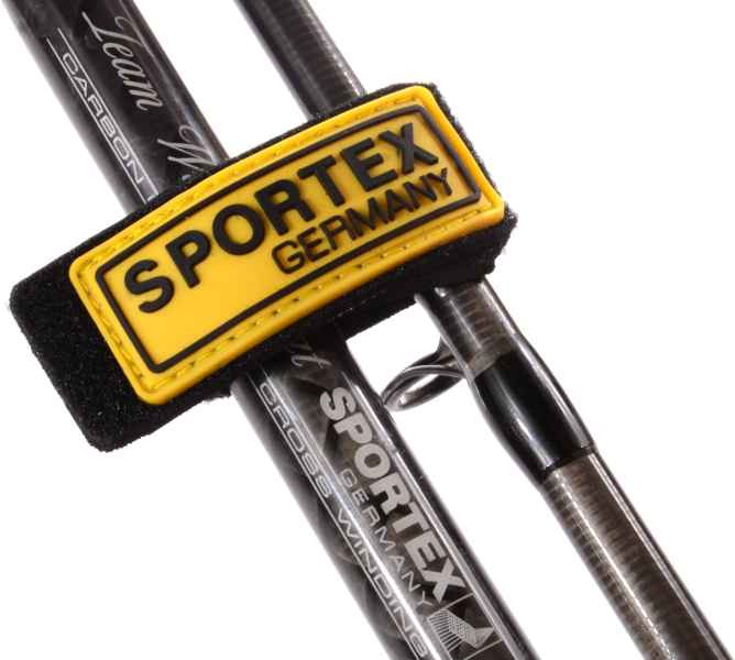 Sportex Neoprenové stahovací pásky na pruty suchý zip M+L