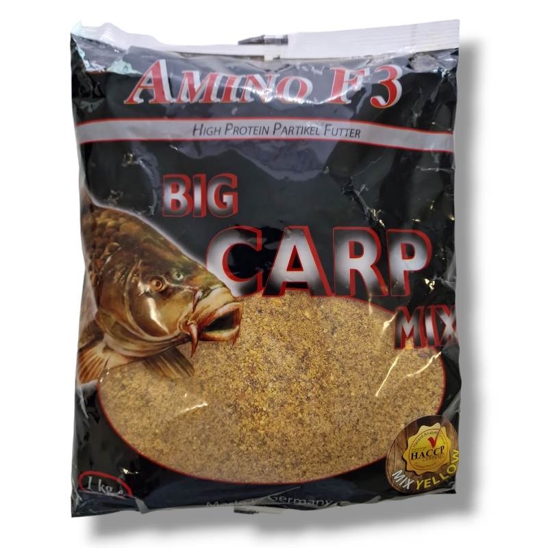 Saenger krmítková směs Big carp 1kg Yellow-0840301