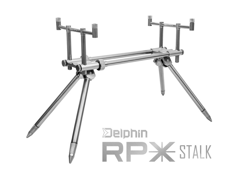 Hrazda pro 2 prúty Delphin RPX/TPX Silver-26 cm