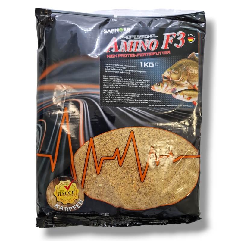 Saenger krmítková směs Amino F3 1kg kapr-0840226