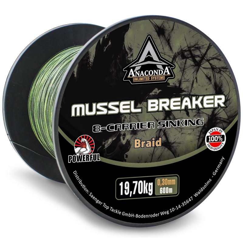 Anaconda šňůra X8 Carrier mussel breaker 0,32mm 600m-2422632