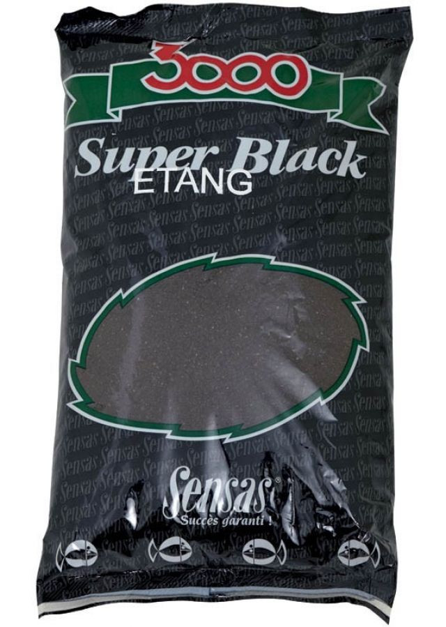 Sensas 3000 Super Black Lake 1kg