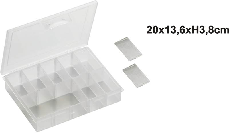 Krabička na nástrahy 13,5x10x2,7cm