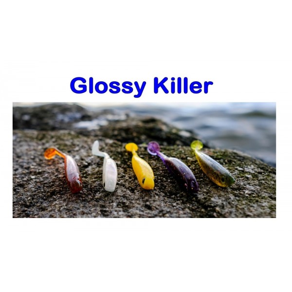 Glossy Killer, 75mm, 3,0g Varianta: White pearl-Z00301