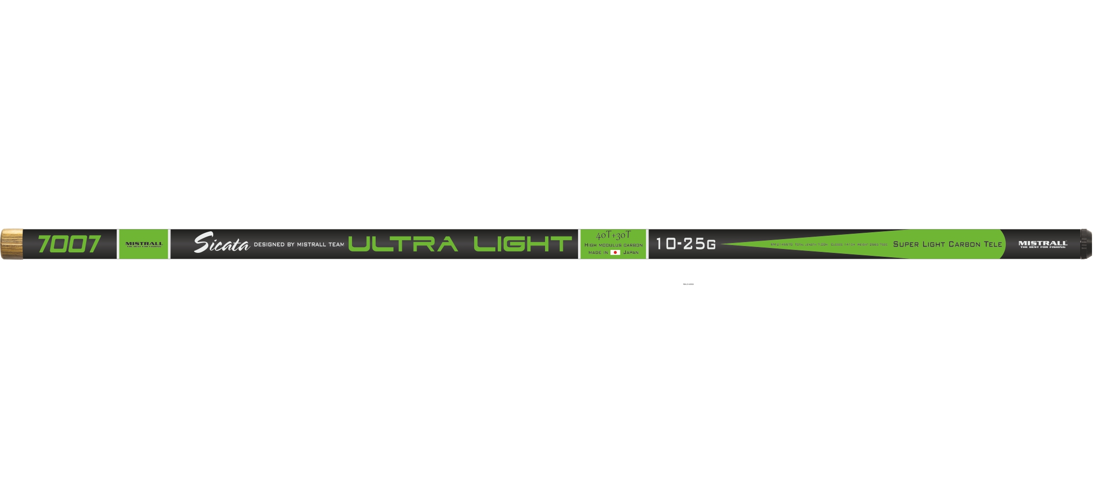 Mistrall bič Sicata Pole Ultra Light, 8 m-MRM2145580