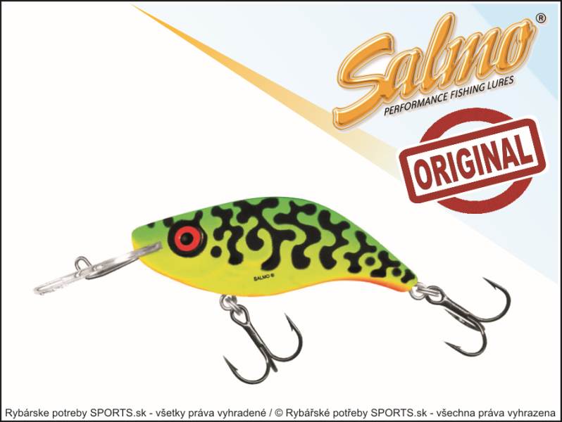 Wobler Sparky Shad SS4 barva GT