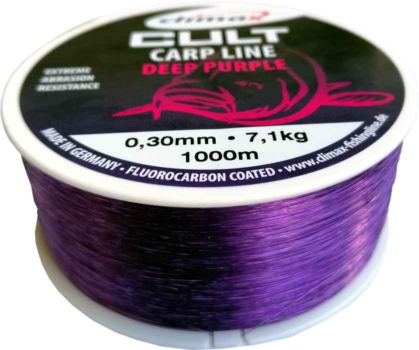 silon Cult Carp line Deep Purple 1000m 0,28mm