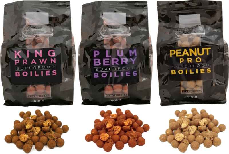 Super Food boilie 15mm 1kg Peanut Pro/Arašid Pro Boilie