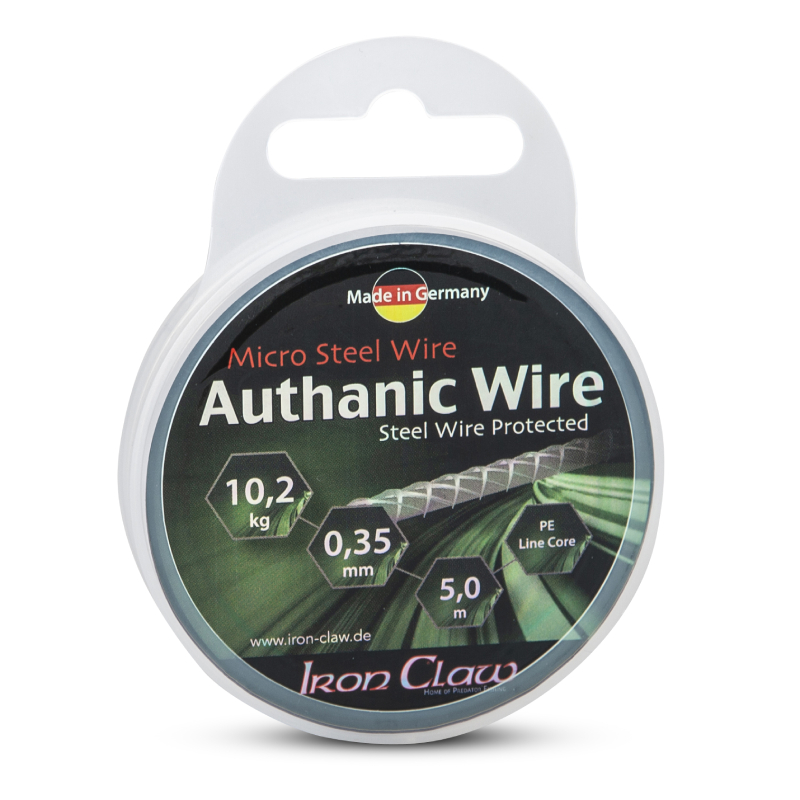 Iron Claw návazcové lanko Authanic Wire 0,40 mm 10 m-8013603