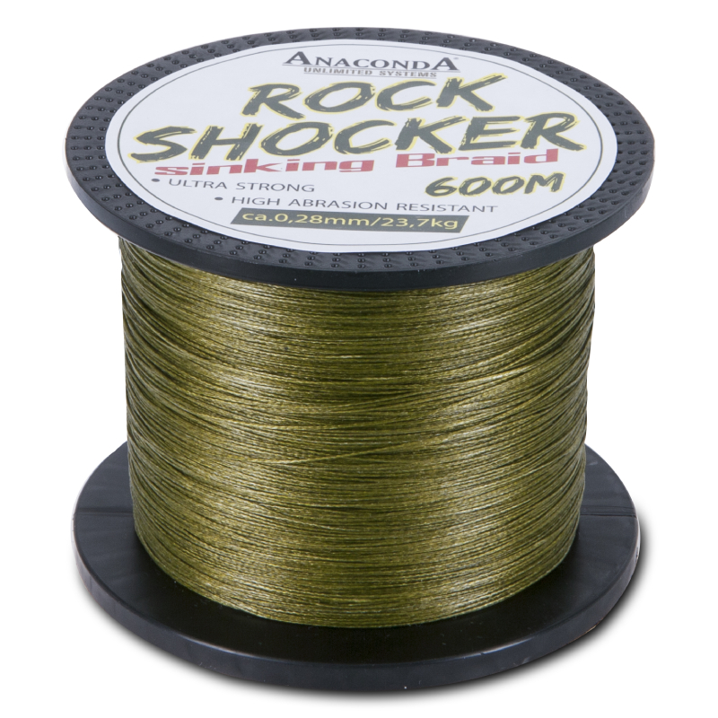 Anaconda pletená šňůra Rockshocker 0,25 mm 600 m-2220625