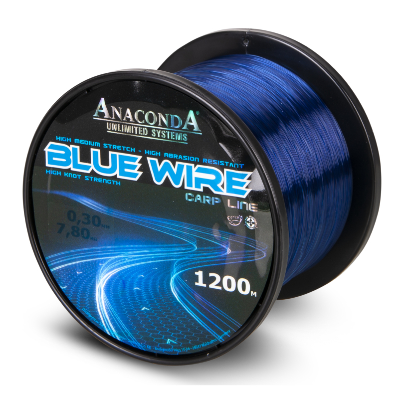 Anaconda vlasec Blue Wire 0,28 mm 1200 m-2222128